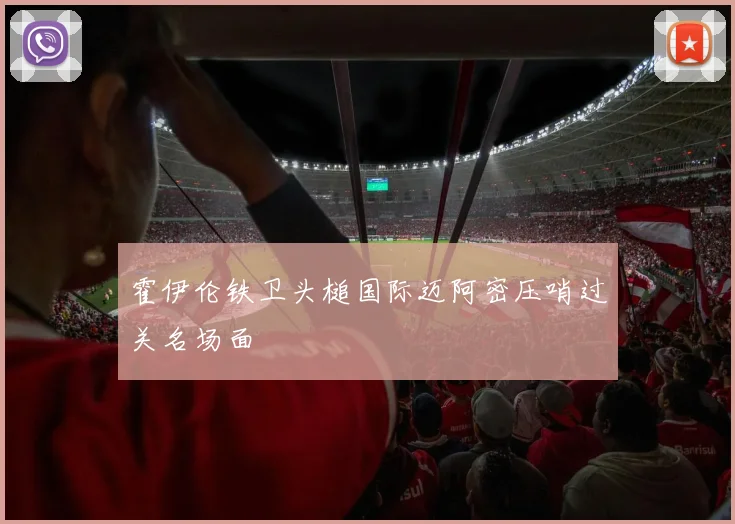 霍伊伦铁卫头槌国际迈阿密压哨过关名场面