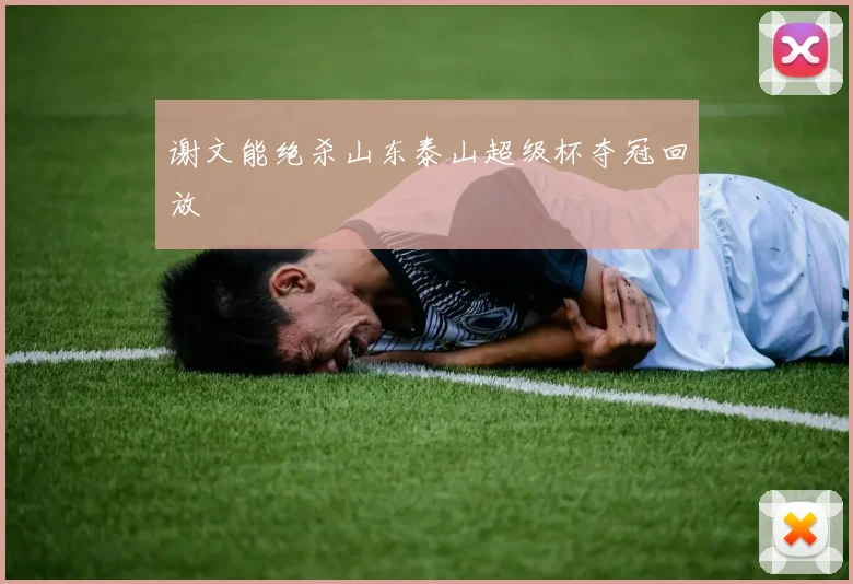 谢文能绝杀山东泰山超级杯夺冠回放